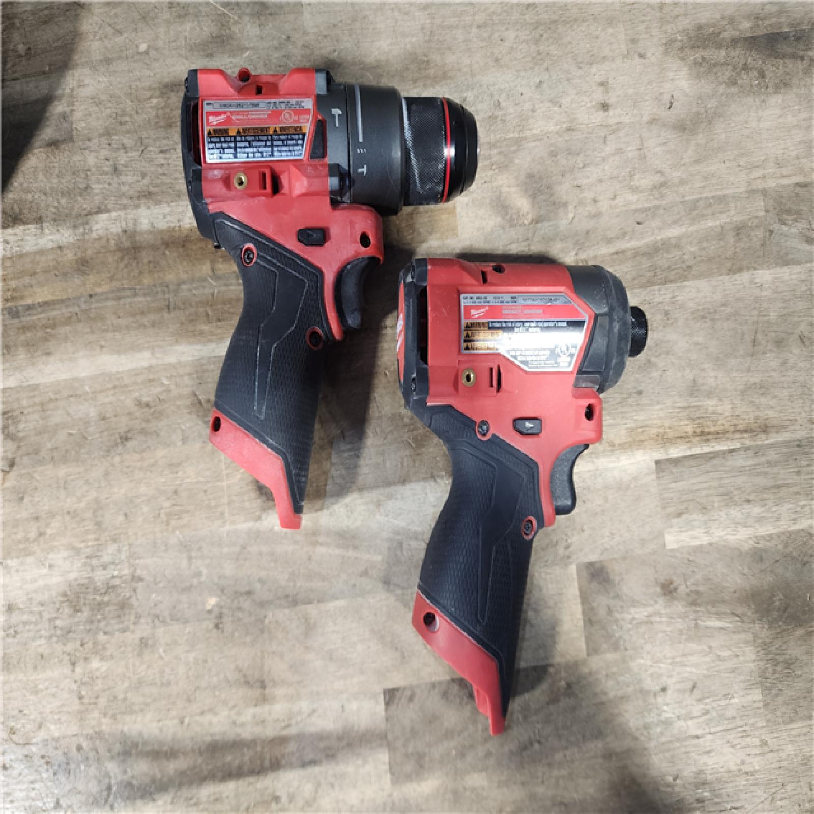 HOUSTON LOCATION - AS-IS Milwaukee 3497-22 12V Brushless Hammer Drill and Impact Driver Combo Kit