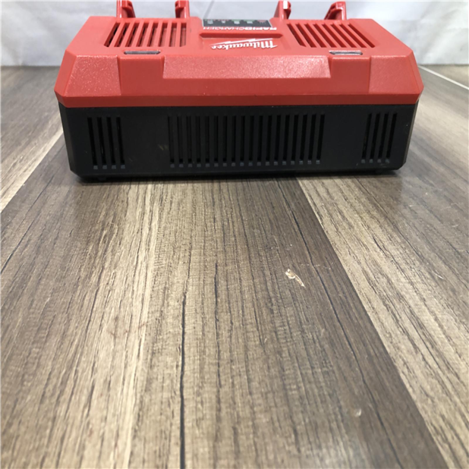 AS-IS Milwaukee 18-Volt Lithium-Ion Dual Bay Rapid Battery Charger