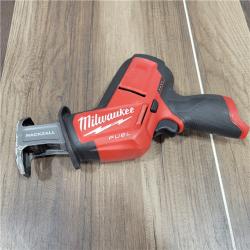 AS-IS MILWAUKEE M12 Fuel Kit De Sierra Sable Reciproca Hackzall Con 1 BaterÃ­a Milwaukee