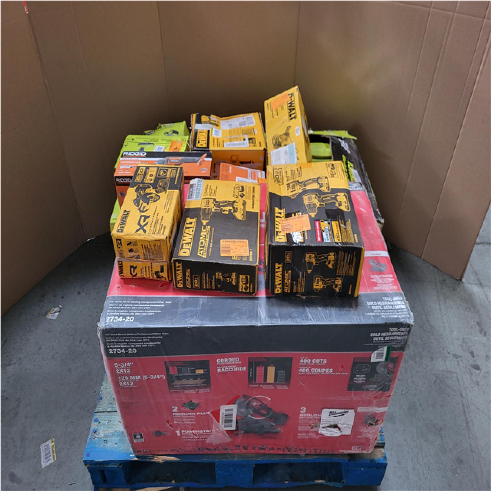 CALIFORNIA AS-IS TOOL PALLET