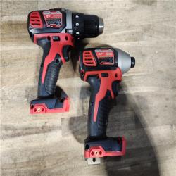 HOUSTON LOCATION - AS-IS Milwaukee M18 Brushed Cordless (2-Tool) Drill/Driver and Impact Driver Kit