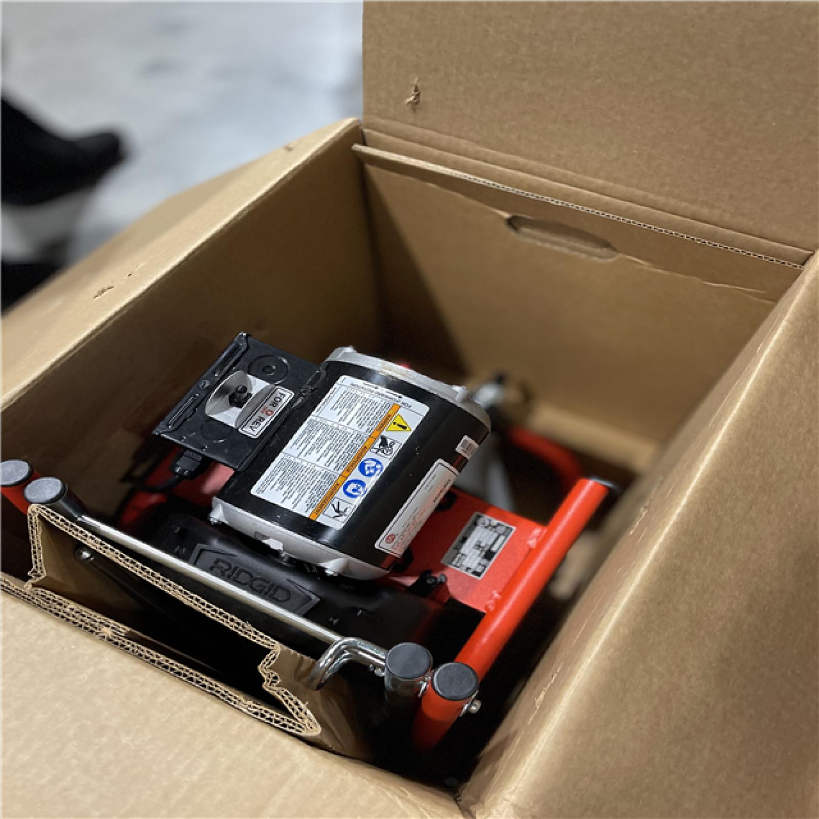 AS-IS- RIDGID K-400 Drain Cleaning Snake Auger Machine