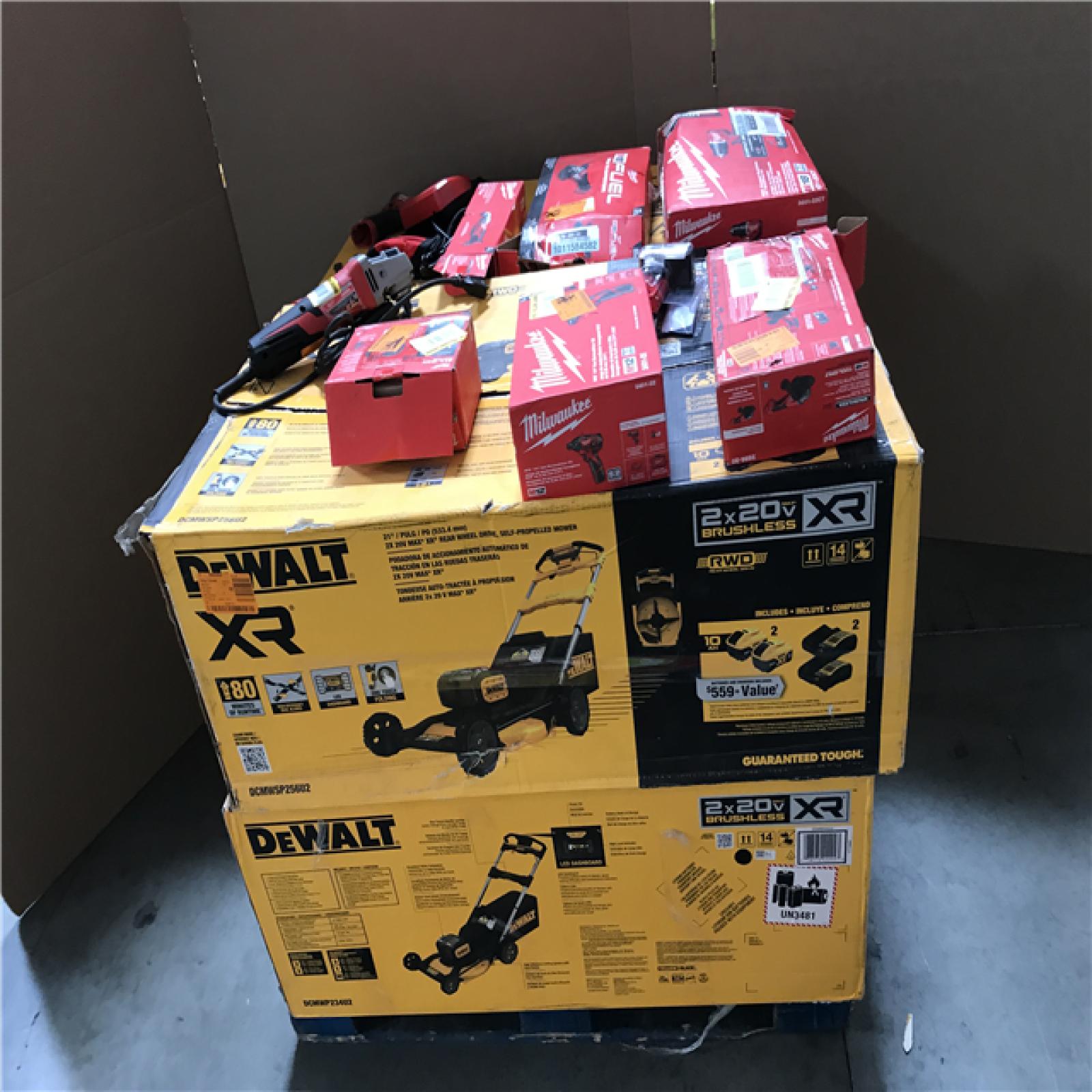CALIFORNIA AS-IS TOOL PALLET