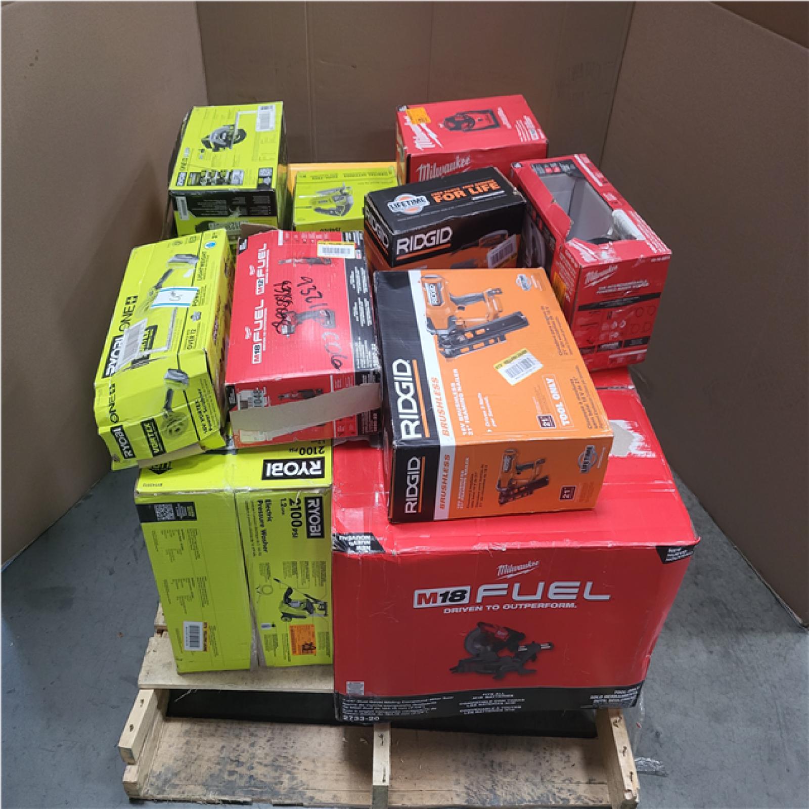 CALIFORNIA AS-IS TOOL PALLET