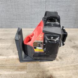 HOUSTON LOCATION - AS-IS Milwaukee-3632-21 M12 Green Beam Laser 360° 3-Plane Kit