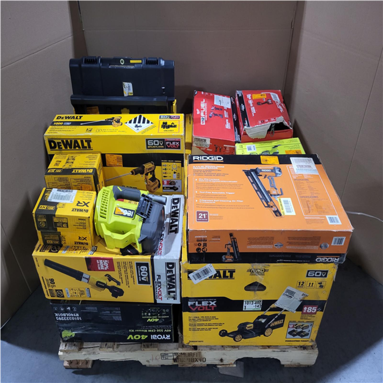 CALIFORNIA AS-IS TOOL PALLET