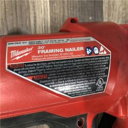 AS-IS Milwaukee FUEL 3-1/2 in. 18-Volt 30-Degree Lithium-Ion Brushless Cordless Framing Nailer (Tool-Only)
