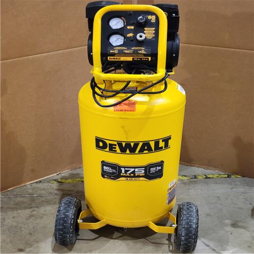 HOUSTON LOCATION - AS-IS DEWALT 26 Gal. 175 PSI Ultra Quiet Portable Electric Air Compressor