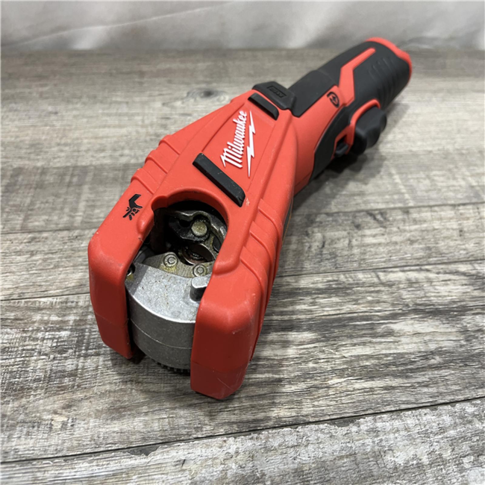 AS-IS Milwaukee 12V Lithium-Ion Cordless Copper Tubing Cutter (Tool-Only)