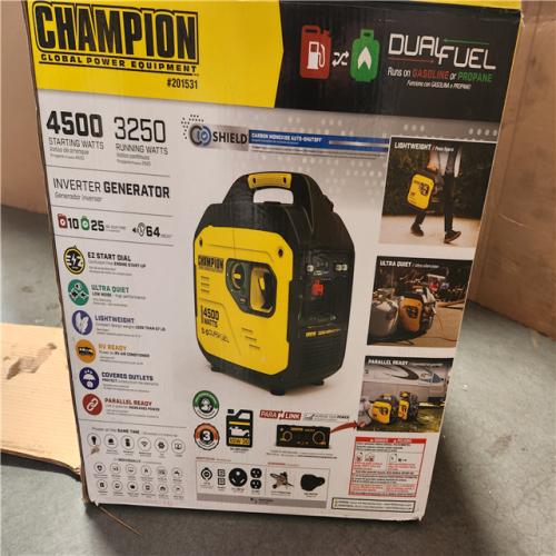 CALIFORNIA AS-IS CHAMPION PORTABLE INVERTER GENERATOR