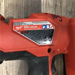 AS-IS Milwaukee FUEL 18-Volt Lithium-Ion Brushless Cordless Gen II 18-Gauge Brad Nailer (Tool-Only)