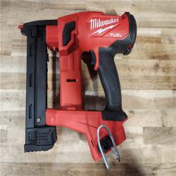 HOUSTON LOCATION - AS-IS Milwaukee FUEL 18-Volt Lithium-Ion Brushless Cordless 18-Gauge 1/4 in. Narrow Crown Stapler (Tool-Only)