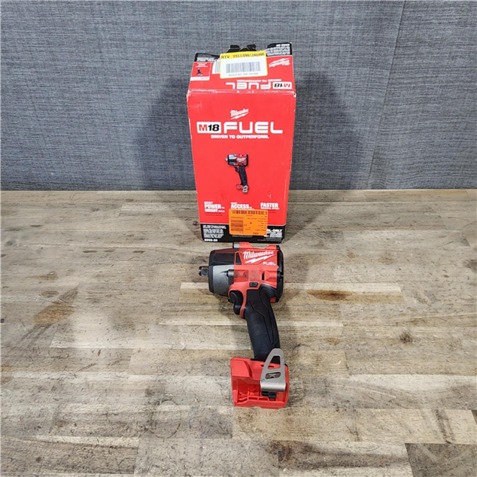 HOUSTON LOCATION - AS-IS Milwaukee 2962-20  M18 18V Fuel 1/2 Mid-Torque Impact Wrench Cordless Lithium-Ion Brushless (Tool-Only)