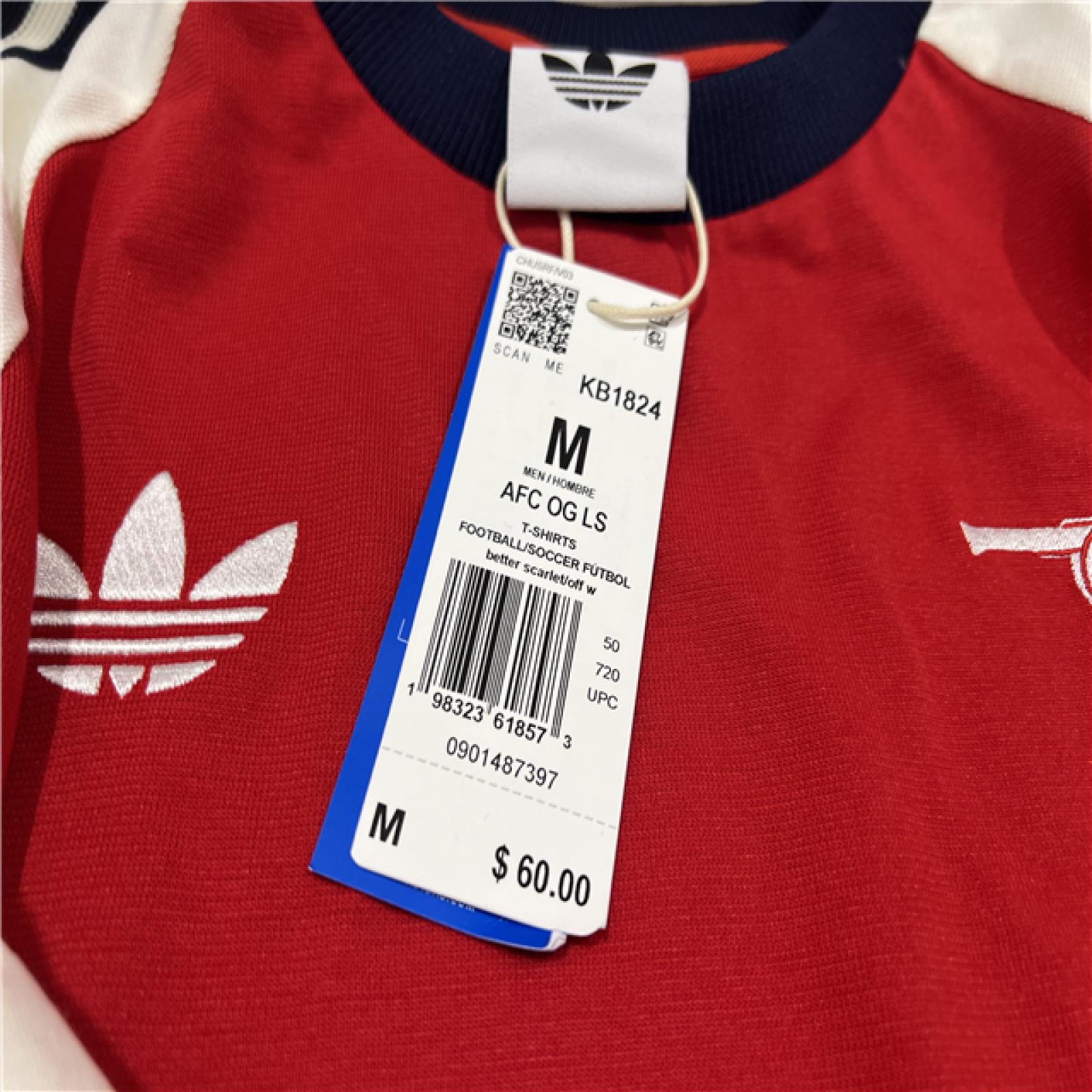 Adidas Arsenal FC OG Long-sleeved Shirt - Red - SZ M