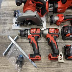 AS-IS Milwaukee 18V Lithium-Ion Cordless Combo Kit