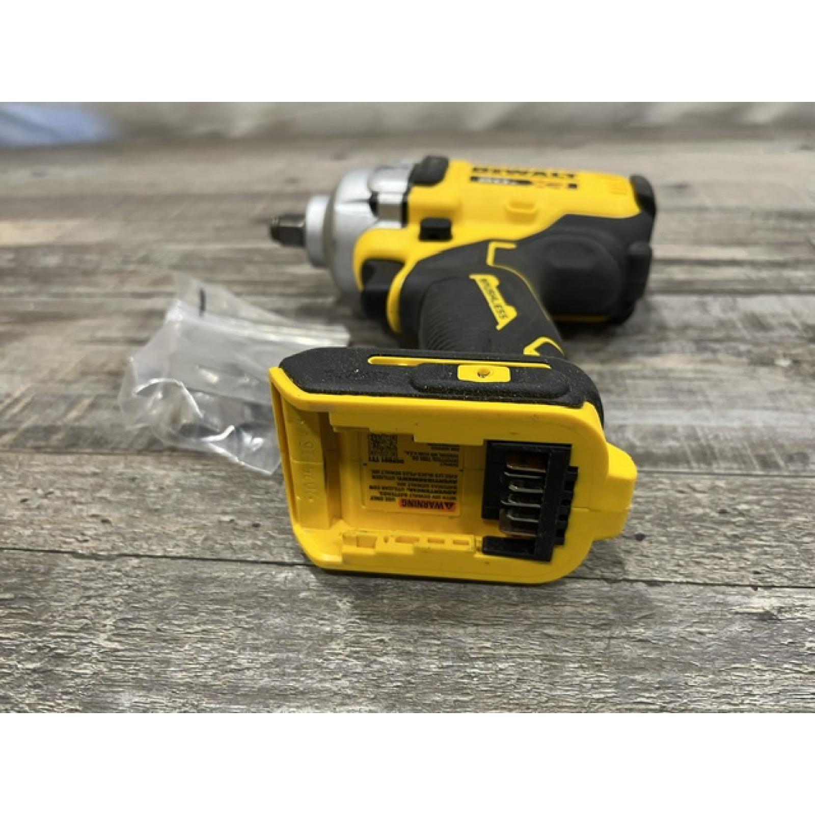 AS-IS DEWALT 20V MAX XR Cordless 1/2 in. Impact Wrench (Tool Only)