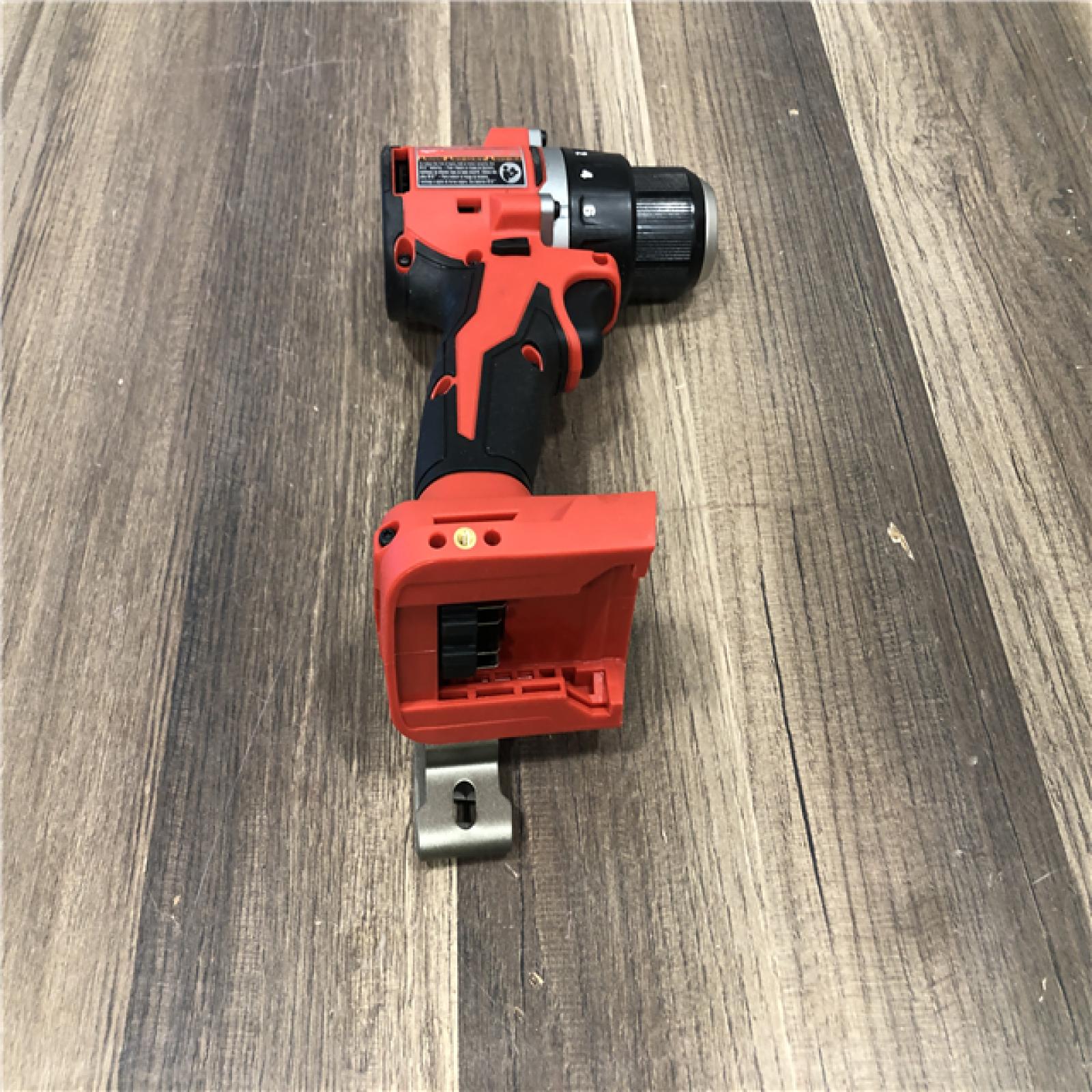 AS-IS Milwaukee 18V Lithium-Ion Brushless Cordless 1/2 in. Compact Drill/Driver (Tool-Only)