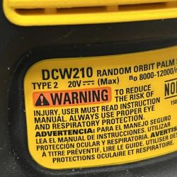 AS-IS DEWALT 20V MAX XR Cordless Brushless 5 in. Random Orbital Sander (Tool Only)