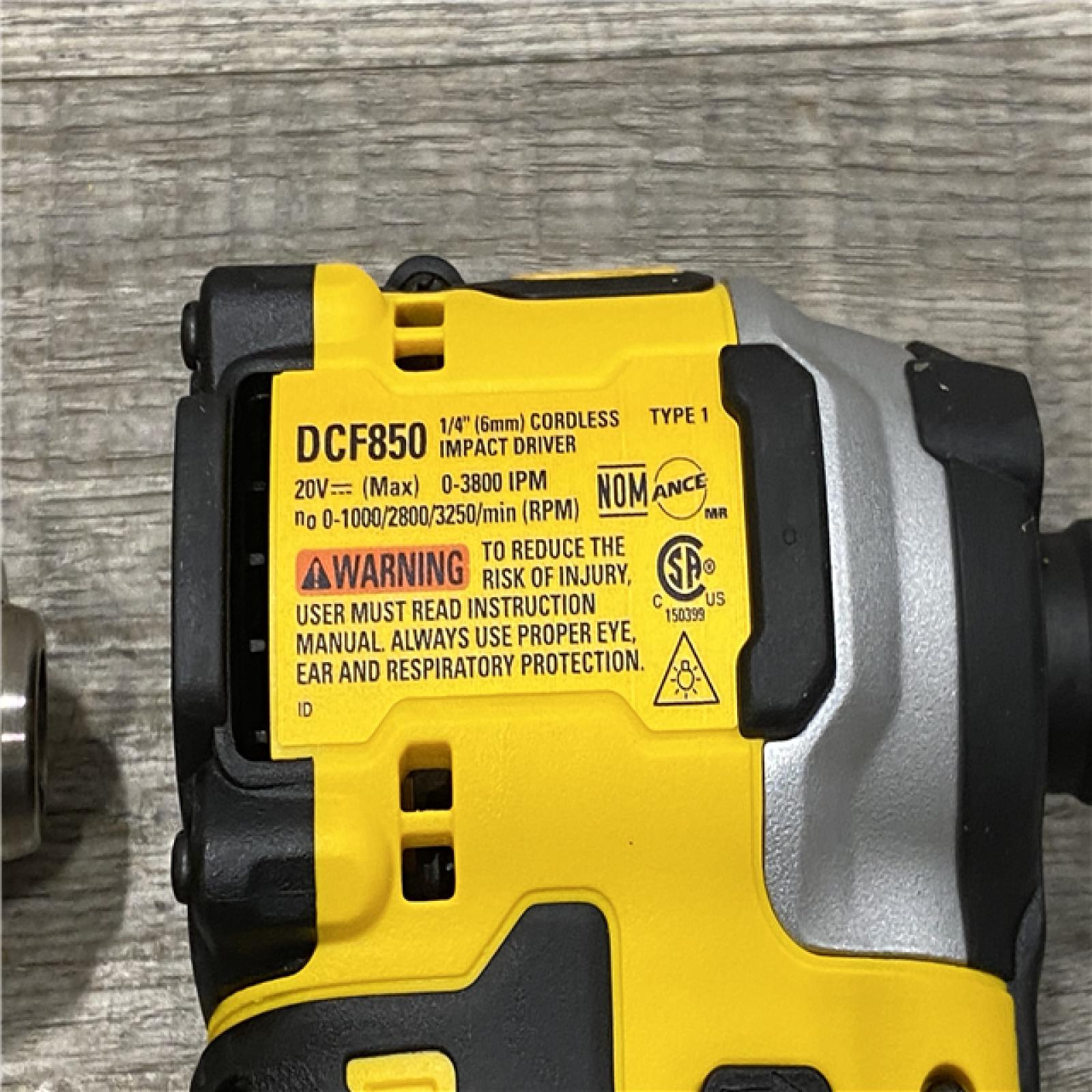 AS-IS DEWALT ATOMIC 20V MAX Lithium-Ion Cordless 2-Tool Combo Kit