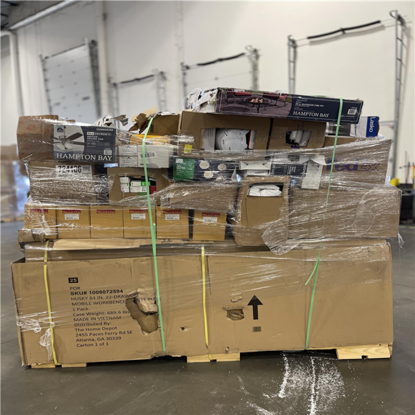 DALLAS LOCATION- AS-IS HOME IMPROVEMENT PALLET