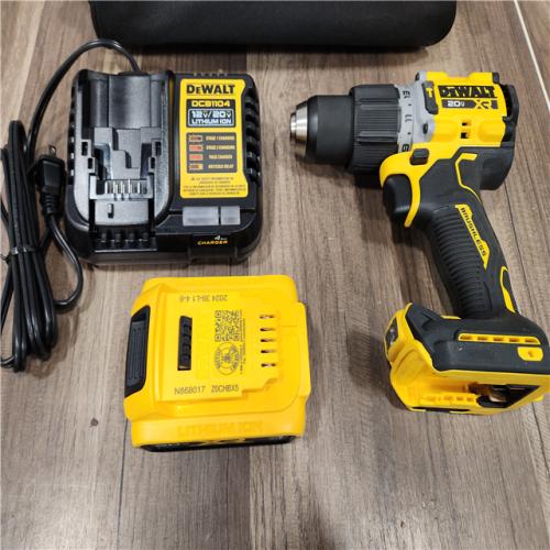 AS-IS DEWALT 20V MAX Compact Lithium-Ion 4.0Ah Battery Pack with 12V to 20V MAX Charger