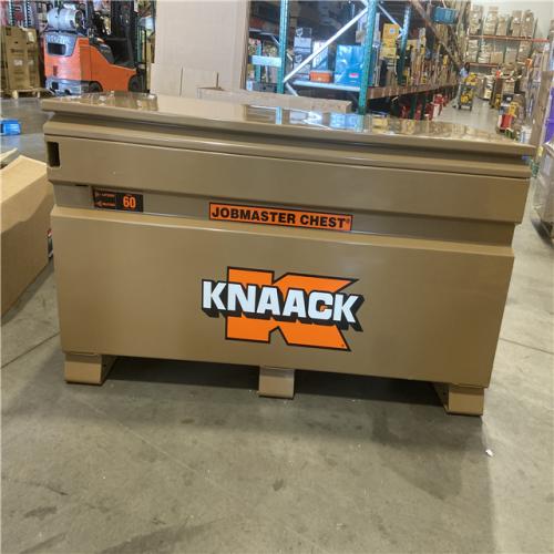 DALLAS LOCATION - Knaack 60 in. W x 24 in. L x 28 in. H, Steel Jobsite Tool Storage Chest