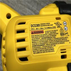 AS-IS DEWALT FLEXVOLT 60V MAX Cordless Brushless Reciprocating Saw (Tool Only)