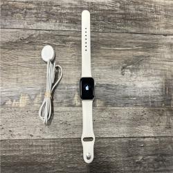 AS-IS  Apple Watch Series 5 40mm GPS + Cellular - Silver Aluminum Case - White