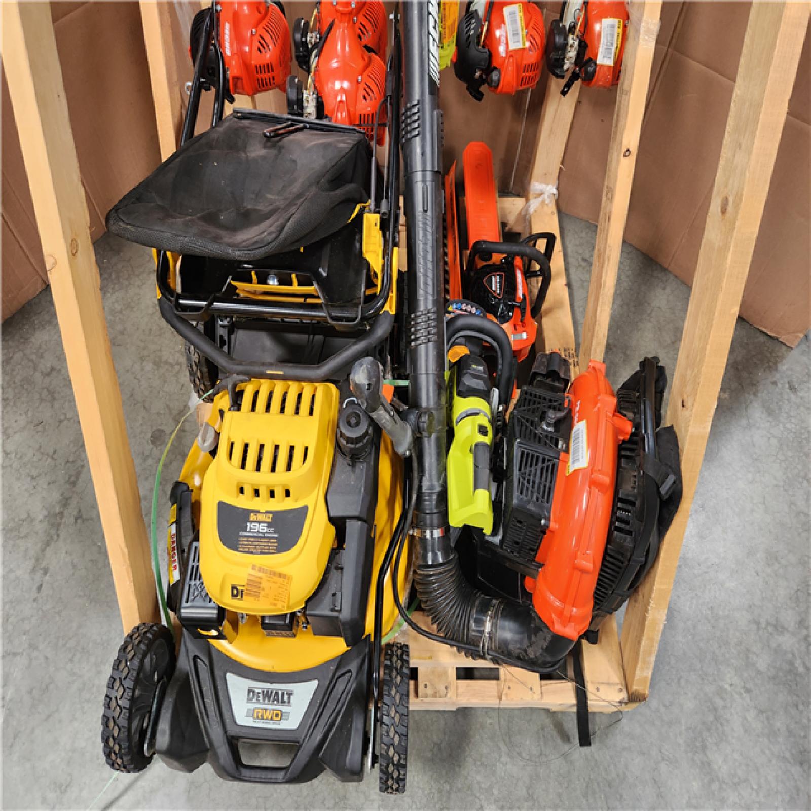 CALIFORNIA AS-IS OUT DOOR POWER EQUIPMENT