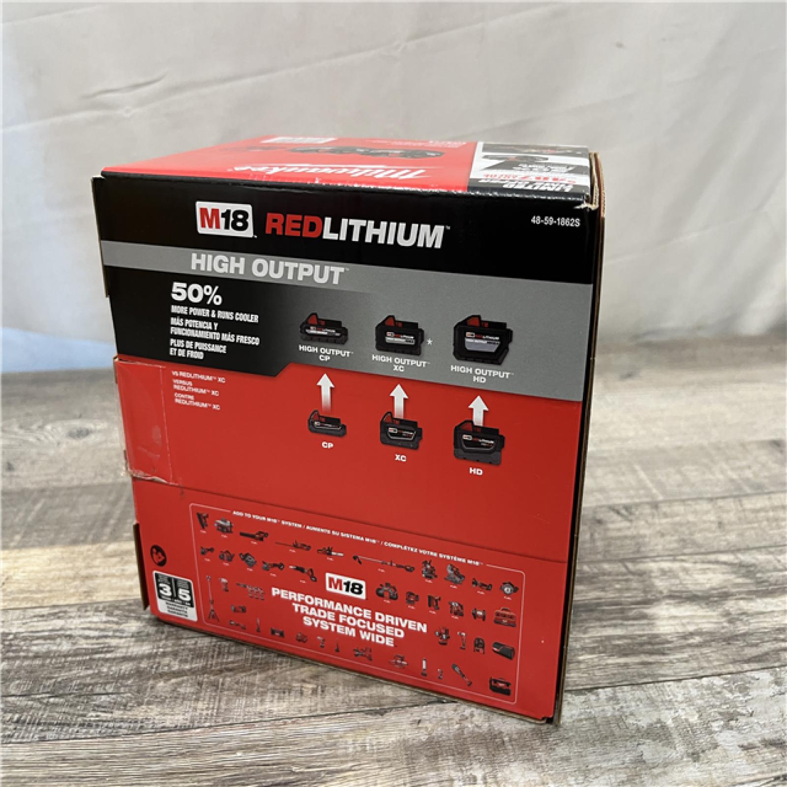 NEW - Milwaukee 18-Volt Lithium-Ion High Output Starter Kit