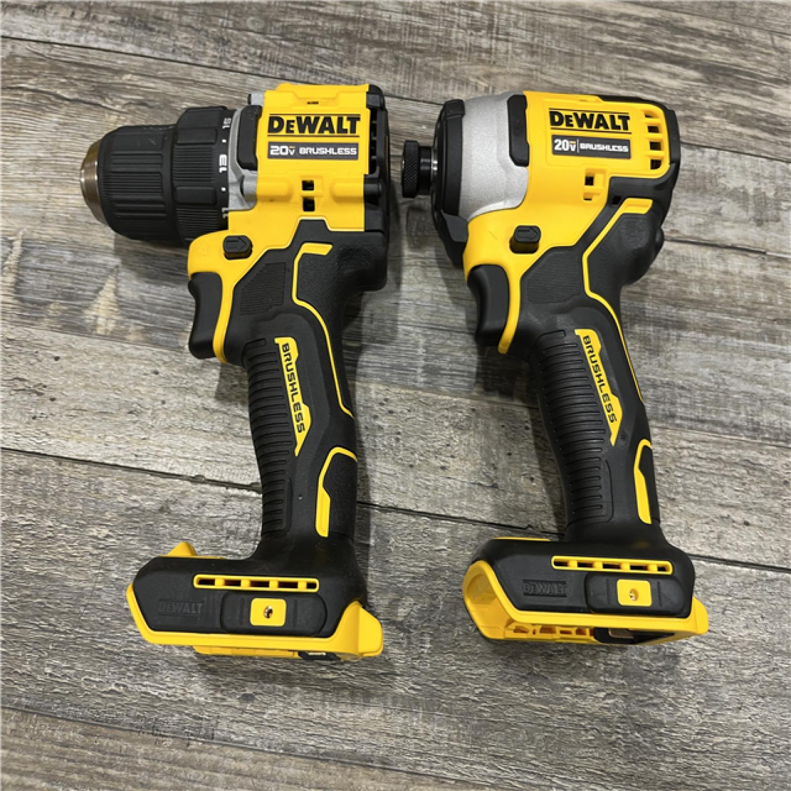 AS-IS DEWALT ATOMIC 20-Volt MAX Lithium-Ion Cordless Combo Kit