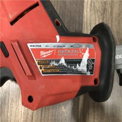 AS-IS Milwaukee FUEL 18V Lithium-Ion Brushless Cordless HACKZALL Reciprocating Saw (Tool-Only)