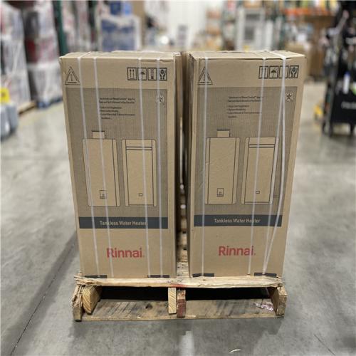 DALLAS LOCATION- RINNAI TANKLESS WATER HEATER MIXED PALLET (6 UNITS)
