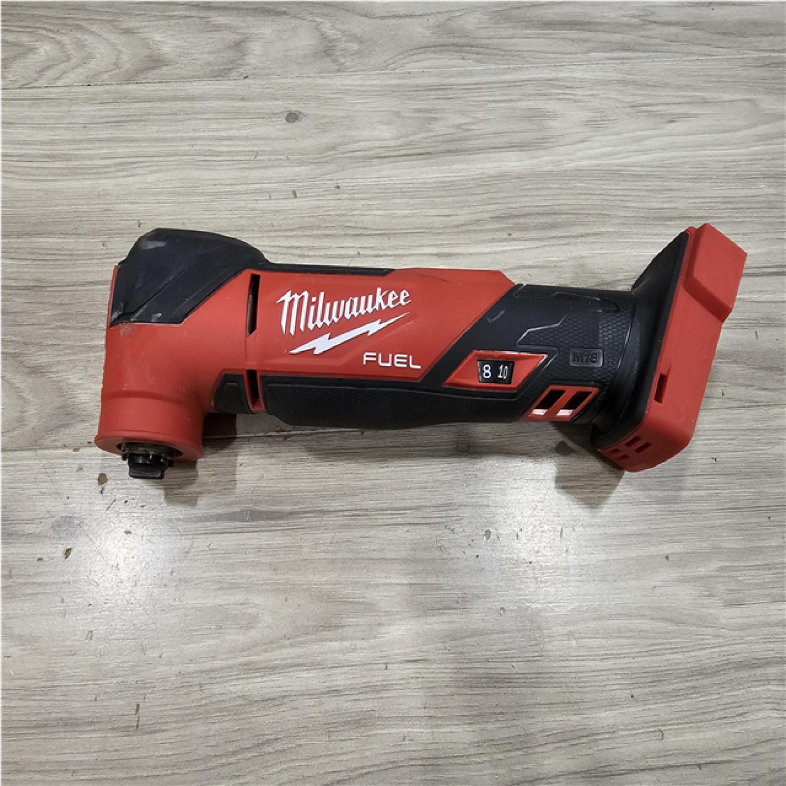 AS-IS Milwaukee FUEL 18V Lithium-Ion Cordless Brushless Oscillating Multi-Tool (Tool-Only)