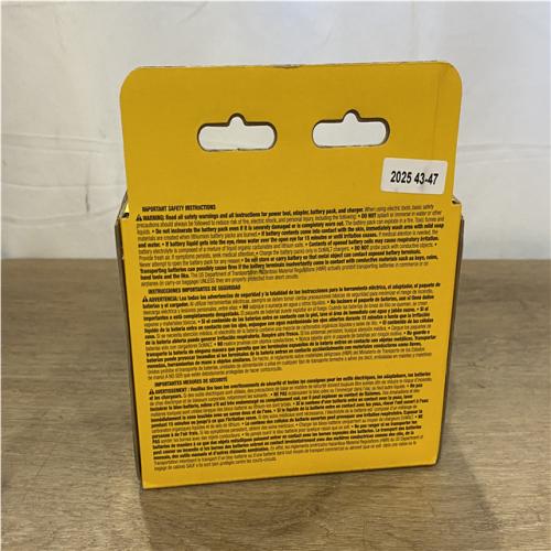 NEW DEWALT 20V MAX XR POWERSTACK Lithium-Ion Battery Starter Kit with 1.7Ah Battery and Charger