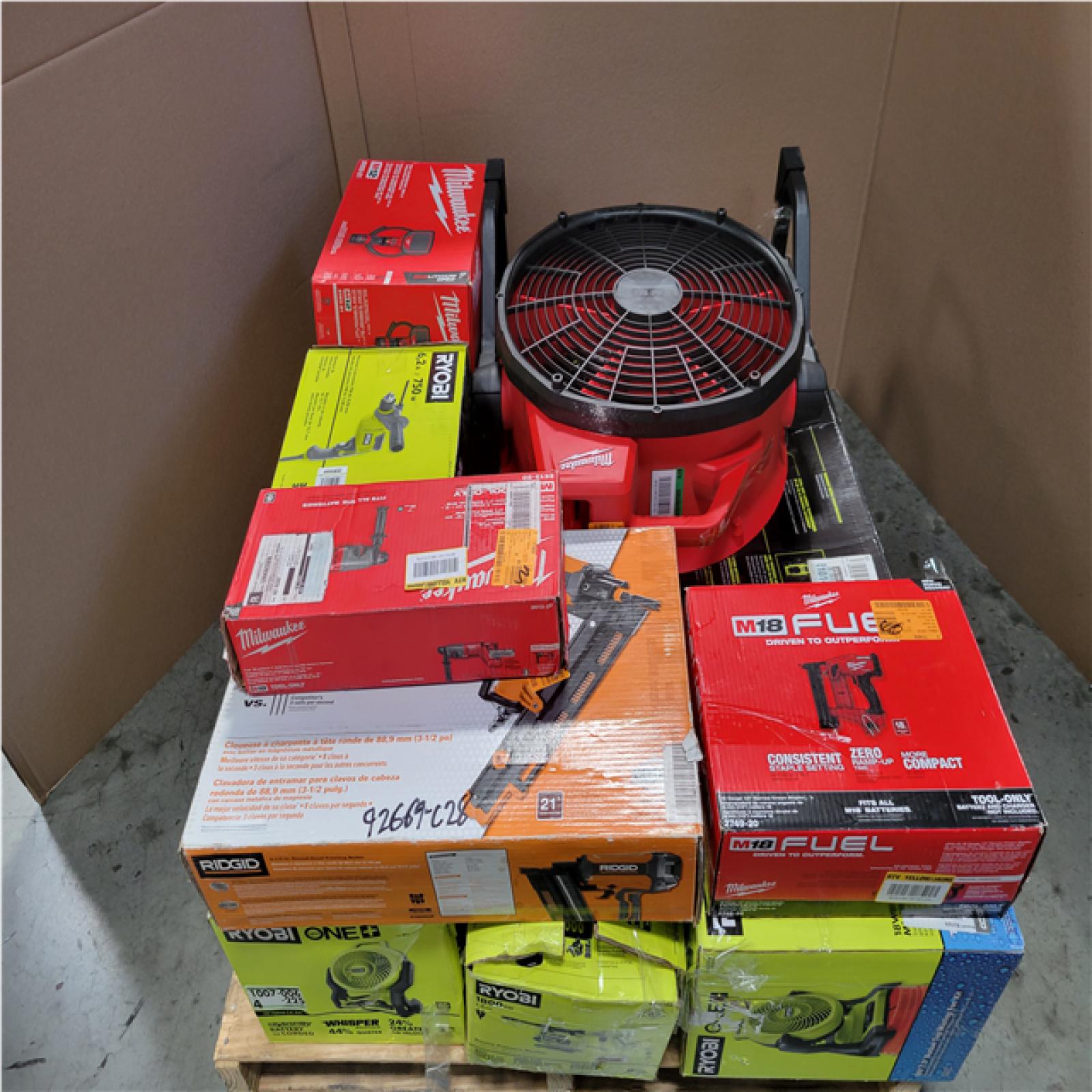 CALIFORNIA AS-IS TOOL PALLET