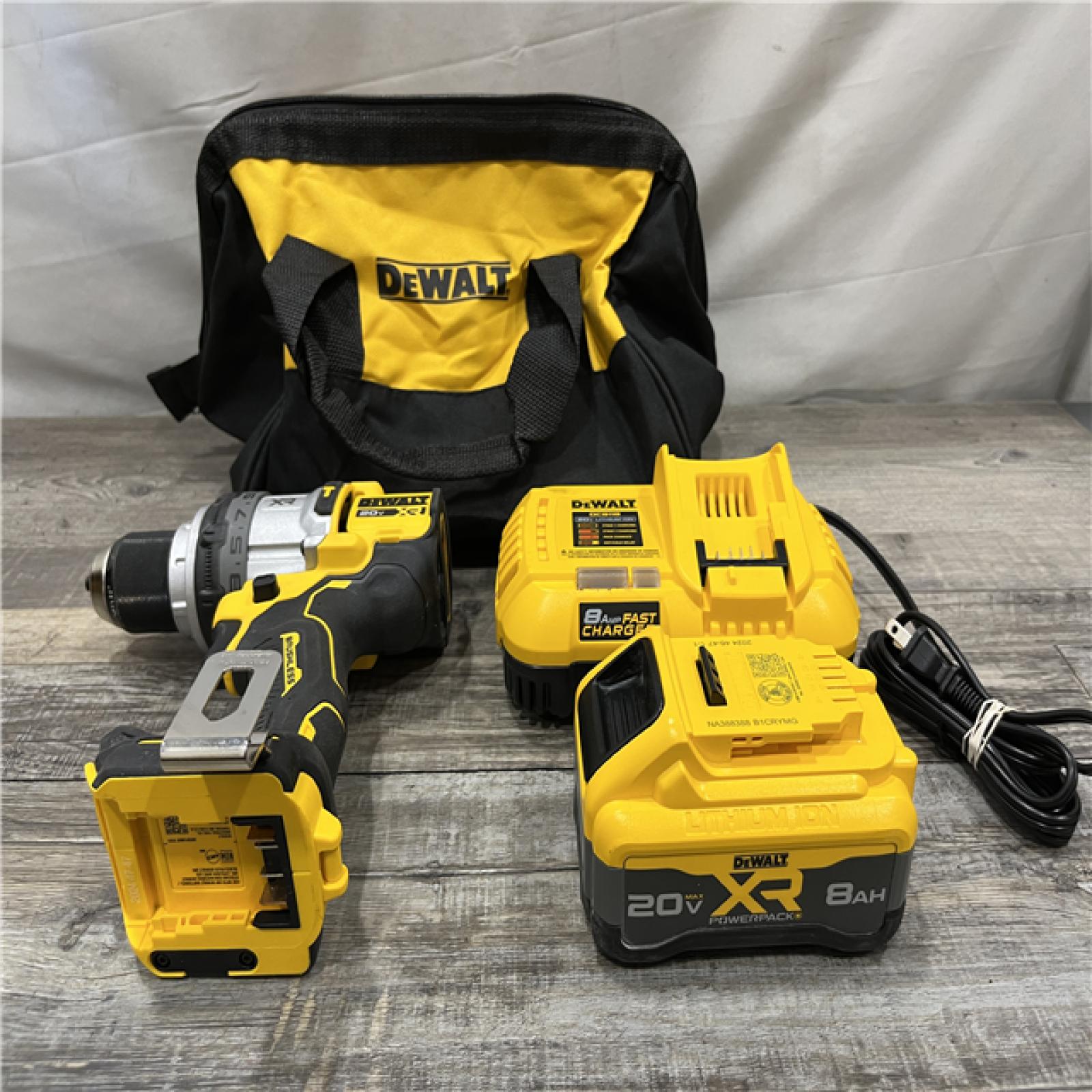 AS-IS DEWALT 20V XR Lithium-Ion Cordless Hammer Drill Kit