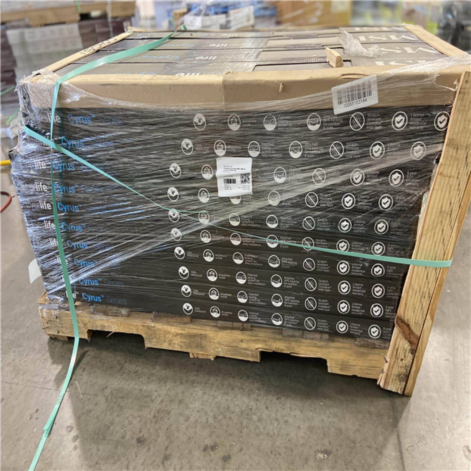 DALLAS LOCATION - Home Decorators Collection Pelican 12 MIL x 7 in. W x 48 in. L Waterproof Click Lock Luxury Vinyl Plank Flooring (23.8 sq.ft./Case) 44 CASES