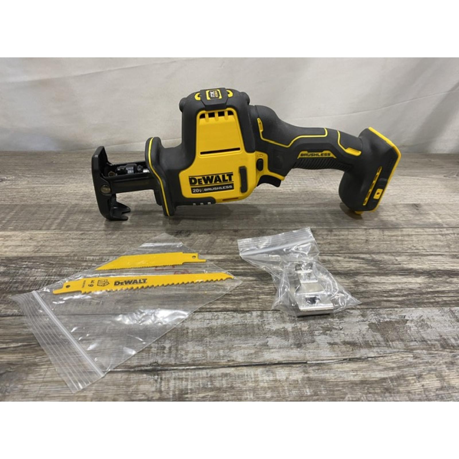 AS-IS DEWALT ATOMIC 20V MAX Cordless Brushless Compact Reciprocating Saw (Tool Only)