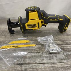 AS-IS DEWALT ATOMIC 20V MAX Cordless Brushless Compact Reciprocating Saw (Tool Only)