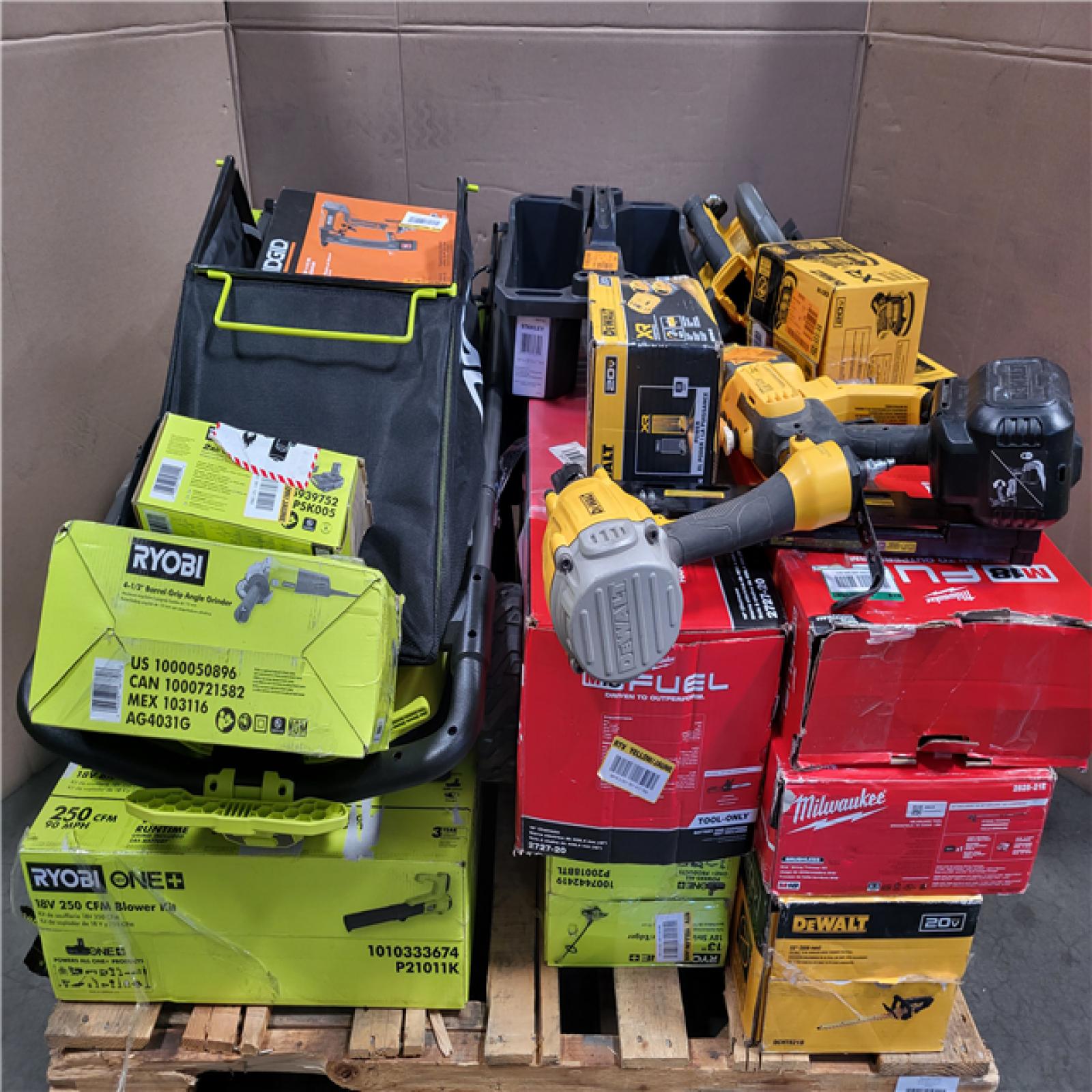 CALIFORNIA AS-IS TOOL PALLET