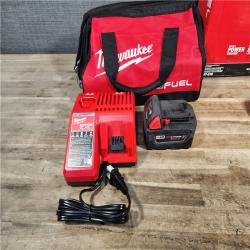 HOUSTON LOCATION - AS-IS Milwaukee M18 1/2 in. Cordless Brushless High Torque Impact Wrench Kit (Battery & Charger)