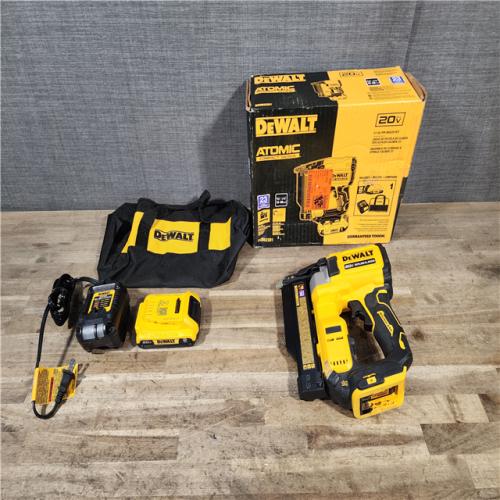 HOUSTON LOCATION - AS-IS DEWALT ATOMIC 20V MAX Lithium Ion Cordless 23 Gauge Pin Nailer Kit