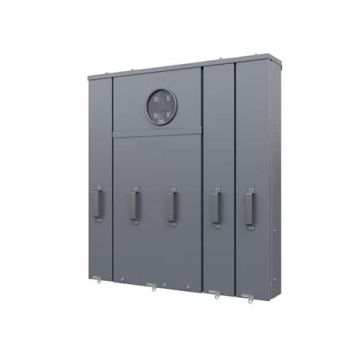 Phoenix Siemens 400 Amp 6-Space 3-Circuit Overheard/Underground Solar Ready Surface Mount Meter Main