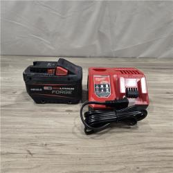 AS-IS Milwaukee 48-59-1813GB M18 18V REDLITHIUM FORGE Battery Starter Kit