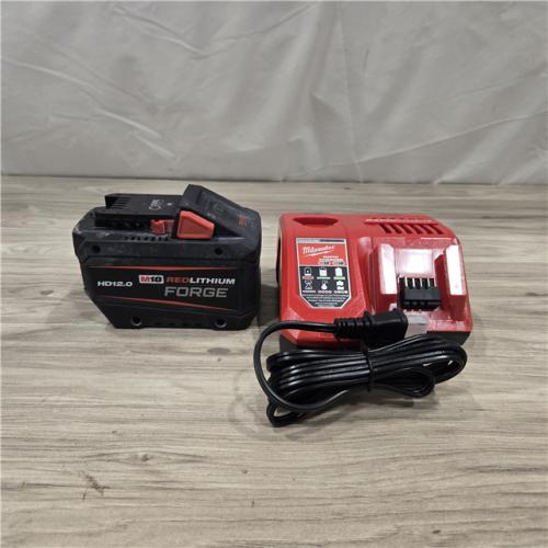 AS-IS Milwaukee 48-59-1813GB M18 18V REDLITHIUM FORGE Battery Starter Kit