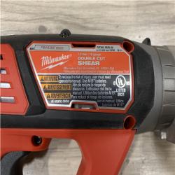 AS-IS Milwaukee 18-Volt Lithium-Ion Cordless 18-Gauge Double Cut Metal Shear (Tool-Only)