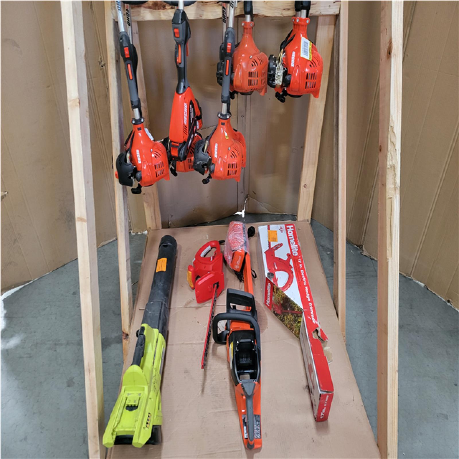 CALIFORNIA AS-IS OUTDOOR POWER EQUIPMENT