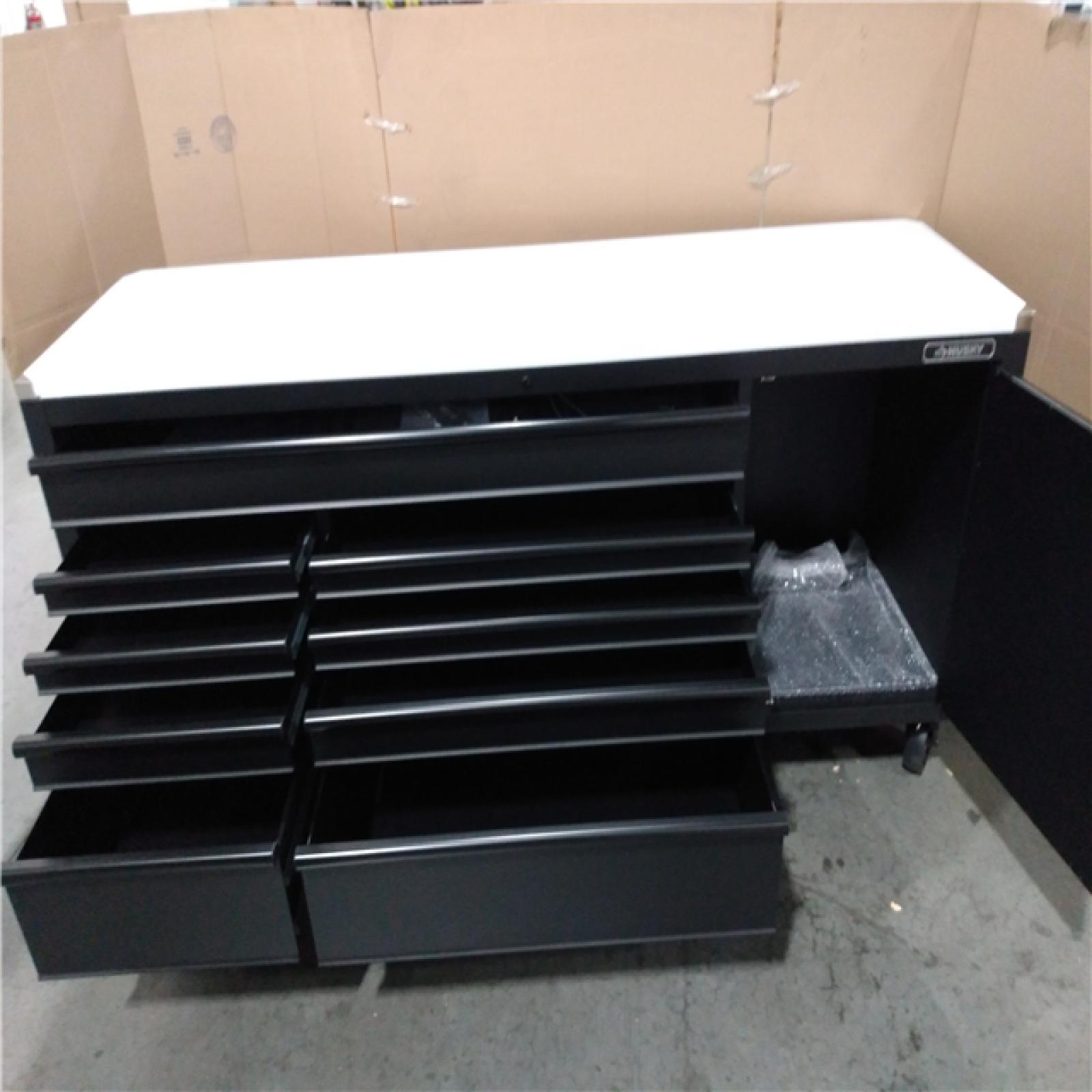 California AS-IS Husky 9-Drawer Mobile Workbench