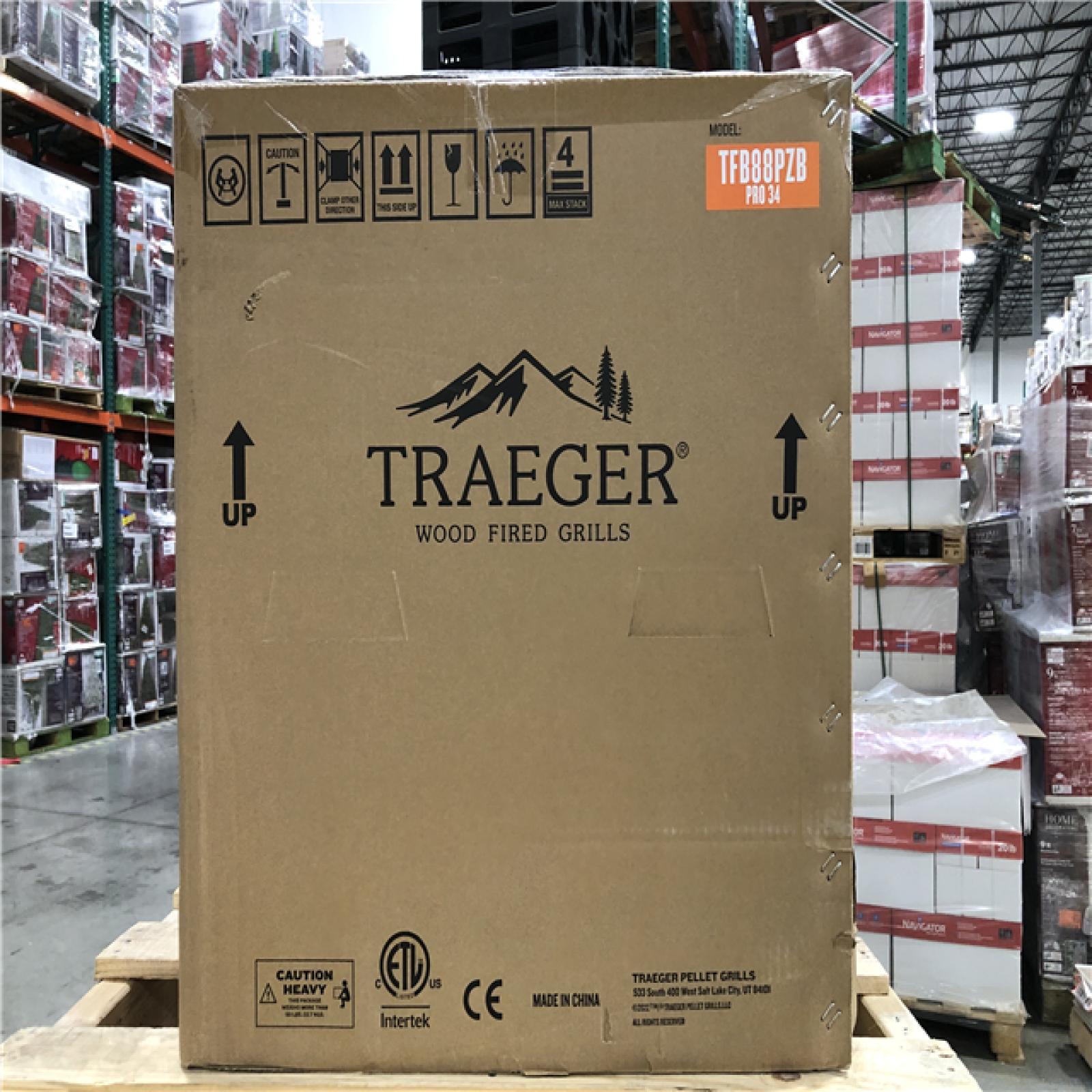 DALLAS LOCATION- NEW!- Traeger Pro Series 34-Pellet Grill and Smoker in Bronze